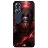 Maniacase Etui Oppo A17 Itachi Uchiha Anime 3D Fanart