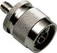 BKL Electronic 0419109 N-adapter N-stekker - SMA-reverse-bus