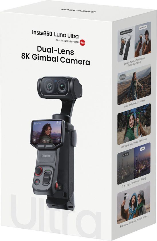 Insta360 Luna Ultra Creator Bundle Stellar White
