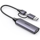 UGREEN Video Capture Card, 4K Eingang und 1080P Capture, HDMI naar USB C/A