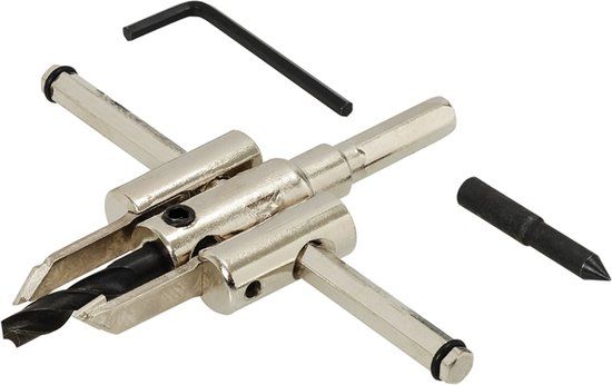 Silverline Verstelbare gatensnijder 30 - 120 mm
