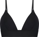 Hunkemöller Dames Lingerie Triangel bralette Smooth - Zwart - maat S