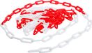 BGS Barrière ketting | Rood-wit | Kunststof | 5 m