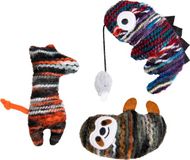 Jack and Vanilla PURRL Kattenspeelgoed - Pluche - Assorti - 14 cm