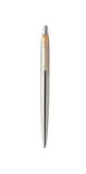 Parker Jotter Balpen - Medium Punt - Blauwe Inkt - Roestvrij Staal & Goud - 1953182