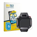 BROTECT - Screenprotector voor Huawei Watch Kids X1 - Folie Beschermfolie transparant 6 Stuks