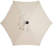 Markenlos SnelShoppen Parasol Vervanging 2,7m/3m Beige Polyester