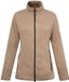 Regatta Damesfleece Elzie Lange Mouw Ritszakken Polyester Mocha/Zachte Taupe Maat 36