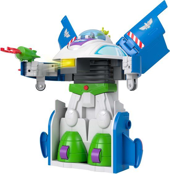 Fisher-Price Imaginext Toy Story JKW48 Buzz Lightyear 3-in-1 voertuig