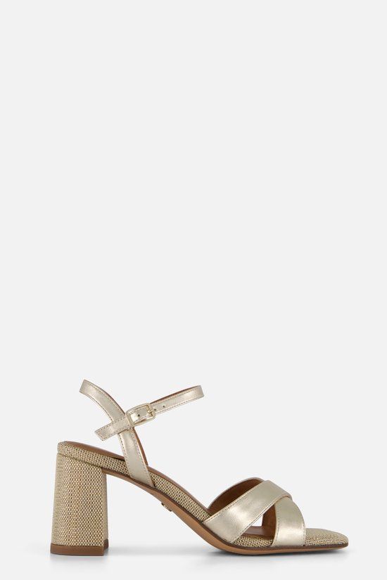 Tamaris Sandalen Met Hak Goud Synthetisch Maat 41