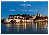 Avignon Calvendo Avignon Le Palais des Papes et le Pont St-Bénézet (Calendrier mural 2027 DIN A3 vertical)