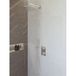 Wiesbaden Caral Inbouwthermostaat compleet met Hoofddouche (30cm) en Staafhanddouche - Chroom
