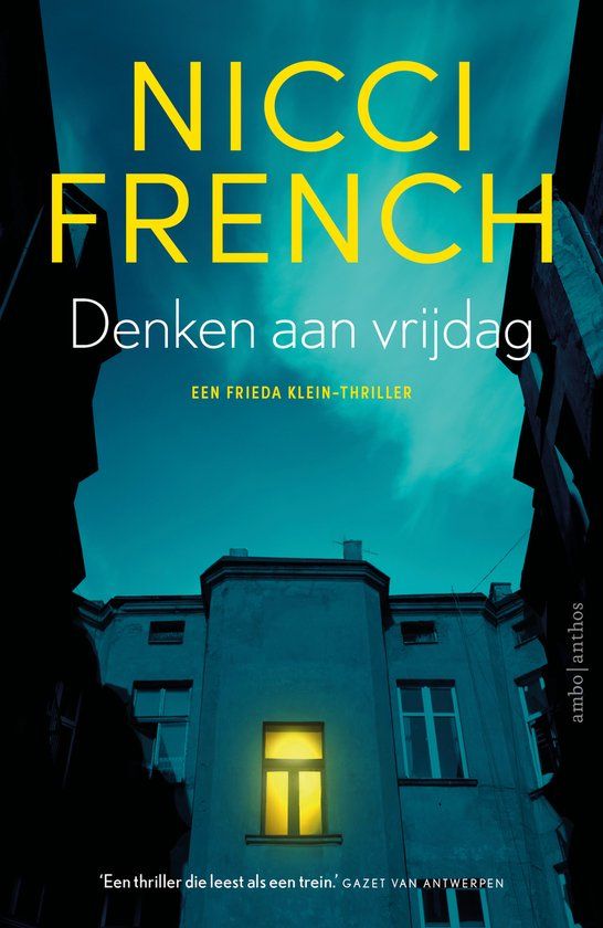 Denken Ambo|Anthos Frieda Klein 5 - Denken aan vrijdag