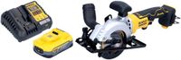 DeWalt DCS 571 H1 Accucirkelzaag 18 V 115 mm borstelloos + 1x Powerstack accu 5.0 Ah + lader