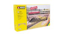 Noch Steenboogbrug, lasergesneden modelbouw brugbouwpakket, 18,5 x 4 cm voor de spoorbreedte N, perfect voor landschapsarchitectuur en diorama's
