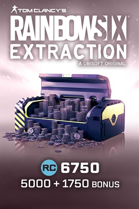 Ubisoft Tom Clancy's Rainbow Six Extraction: 6750 REACT Credits