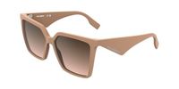 Karl Lagerfeld KL6207S Nude/Brown Shaded Vrouwen Zonnebril