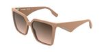 Karl Lagerfeld KL6207S Nude/Brown Shaded Vrouwen Zonnebril