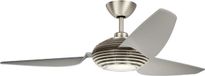 Kichler Voya Plafondventilator met Verlichting - 152cm - Geborsteld Roestvrij Staal