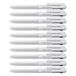 Pentel BXAW375W Calme multifunctionele stift, 2 balpenvullingen 0,35 mm (zwart/rood) en 1 vulpotloodvulling 0,5 mm, duidelijk gedempt klikgeluid, navulbaar, 1 VE = 10 stuks