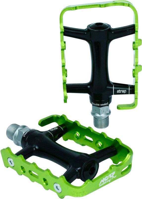 NC-17 Trekking S-Pro Pedalen, zwart/groen
