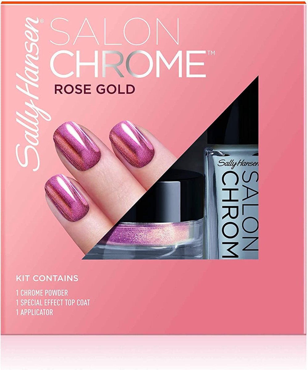 Sally Hansen Salon Chrome - rose gold or rose