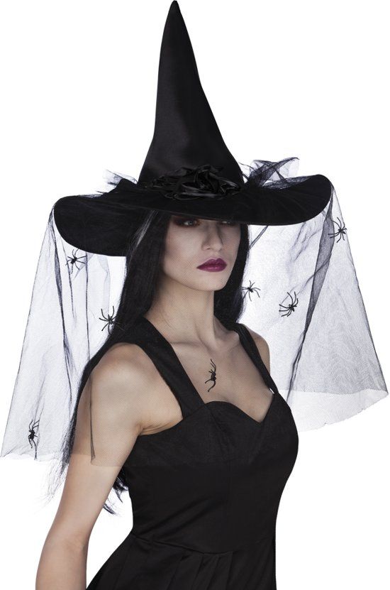 Boland Halloween Heksenhoed Esmeralda - Zwart