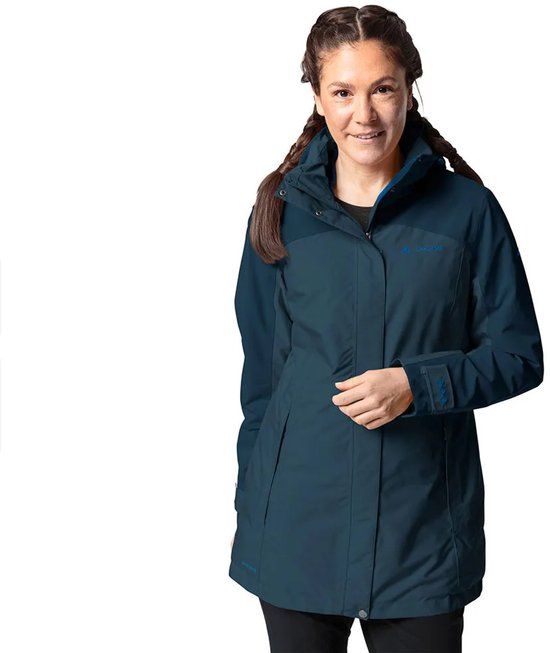 Vaude Skomer II Parka Dames Blauw 46