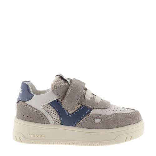 Victoria Victoria leren sneakers grijs/wit