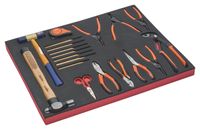 Bahco Foaminlay Fit&Go 3/3 met tangen en slaggereedschap - 19-delig - FF1A24