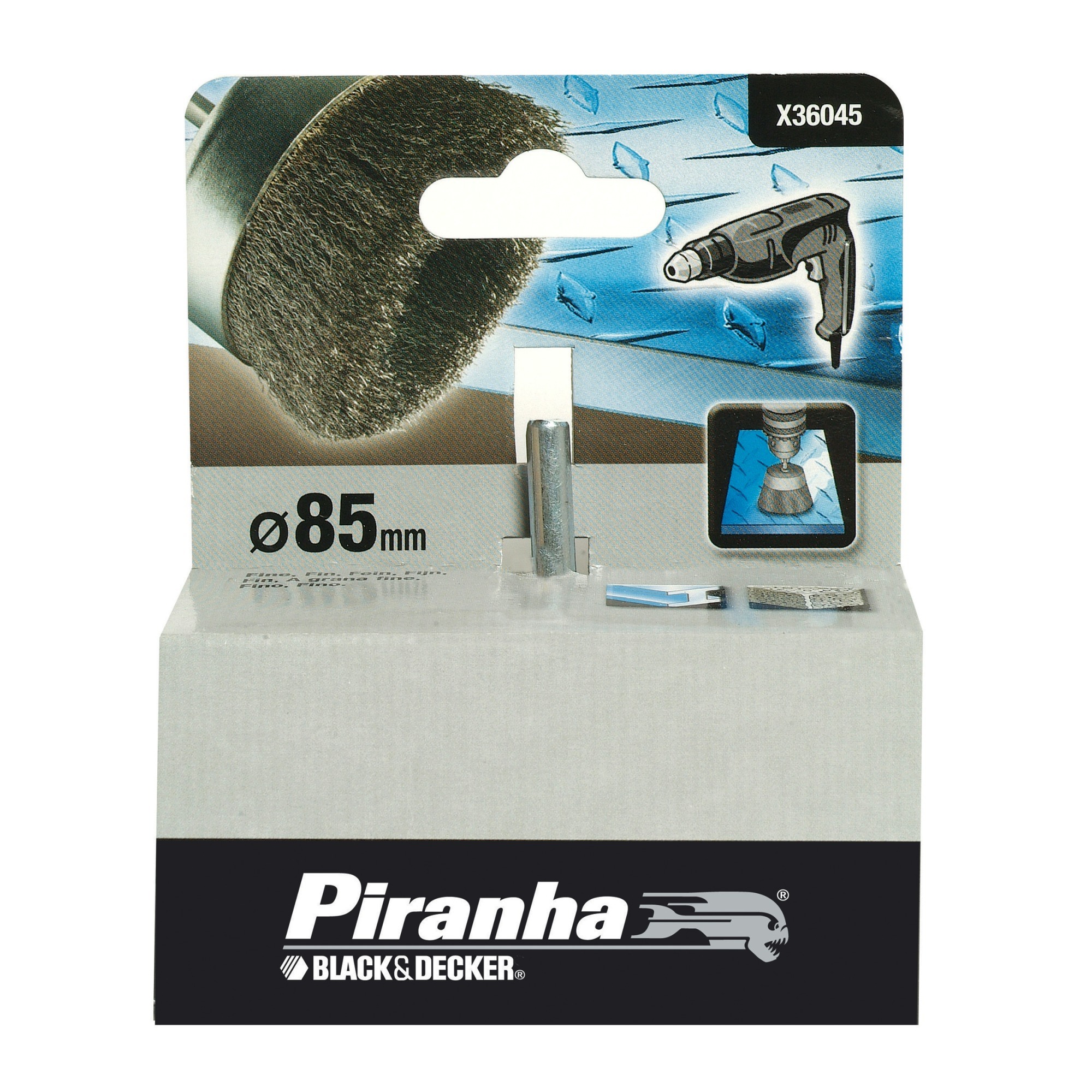 Piranha komstaaldraadborstel 85 mm X36045-XJ