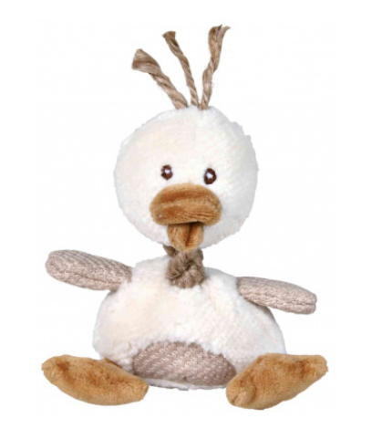 TRIXIE Plush Duck for Dogs - 15 cm