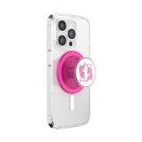 PopSockets Le Tigre Boca ronde telefoongreep compatibel met MagSafe, inclusief adapterring, telefoonhouder, draadloos opladen compatibel