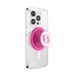 PopSockets Le Tigre Boca ronde telefoongreep compatibel met MagSafe, inclusief adapterring, telefoonhouder, draadloos opladen compatibel