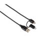 Hama USB-kabel - 1,2 m - Zwart - 00054566