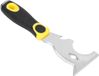 Shenzhen Haorui Industrial Technology Co., Ltd. Multifonctionnel Épaissi Acier inoxydable Plastique Ergonomique Conçu Antidérapant Poignée Couteau à mastic Grattoir pour Nettoyage quotidien - 75 cm
