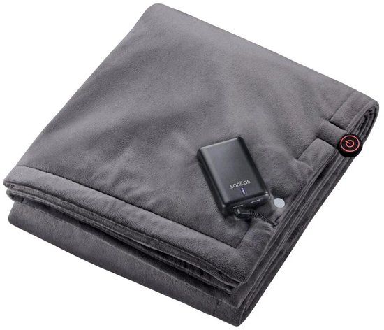 SANITAS Accu warmtedeken Eenpersoons Polyester 150x63cm