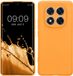 kwmobile telefoonhoesje geschikt voor Xiaomi Redmi Note 14 Pro 5G / Poco X7 - Hoesje voor smartphone - Precisie camera uitsnede - In fruitig oranje