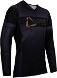Leatt Moto 5.5 UltraWeld V25 Stealth Motocross Jersey - Zwart/Grijs - Maat S