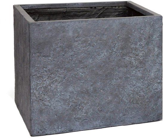 Mcollections Pot kubus arizona b23h23 grafiet