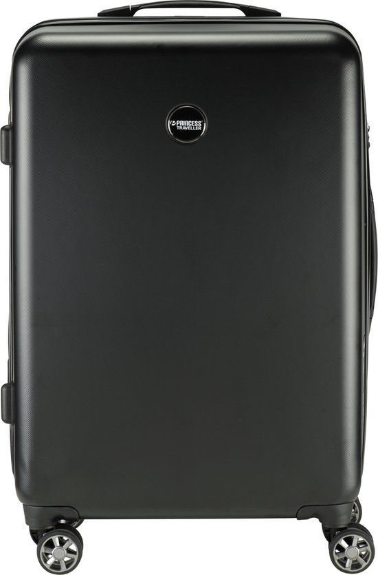 Princess Traveller PT01 Deluxe - Hardcase Reiskoffer - 67cm - Pitch Black