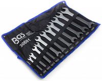 BGS Steeksleutelset - 12-delig - Roltas - Chrome Vanadium