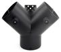 Chauffage d'air diesel conduit de ventilation réglable en Y-split - 60mm