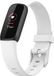 By Qubix - Compatible Fitbit Luxe bandje - Wit