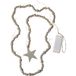 Star Trading Beady Lichtdecoratie ketting 30 LED lampjes Warm wit Grijs