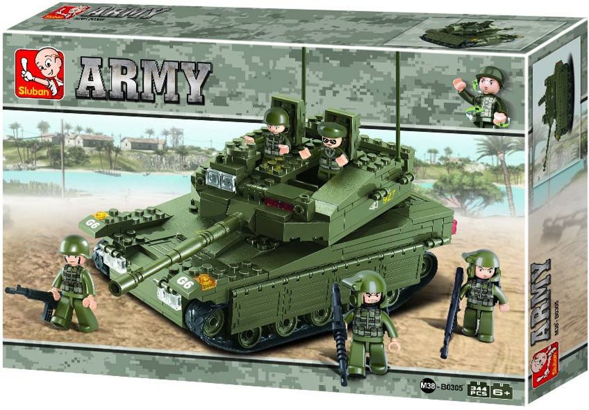 Sluban Army B0305 tank