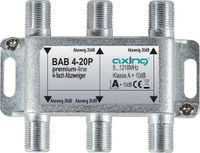 Axing BAB 4-20P Kabel-TV lasdoos 4-voudig 5 - 1218 MHz