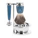 MÜHLE RYTMO Pure Badger 4-delig veiligheidsscheerapparaat met dubbele rand (gesloten kam) voor heren, perfect voor dagelijks gebruik, gladde scheerbeurt