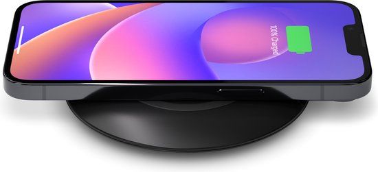 Mophie Essentials Wireless Charger Pad 15W Draadloze Oplader Zwart