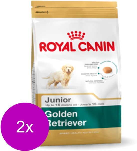 Royal Canin Bhn Golden Retriever Puppy - Hondenvoer - 2 x 12 kg